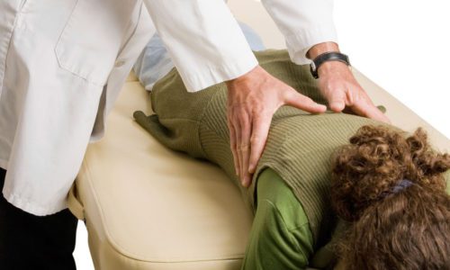 Chiropractor Doing Adjustment